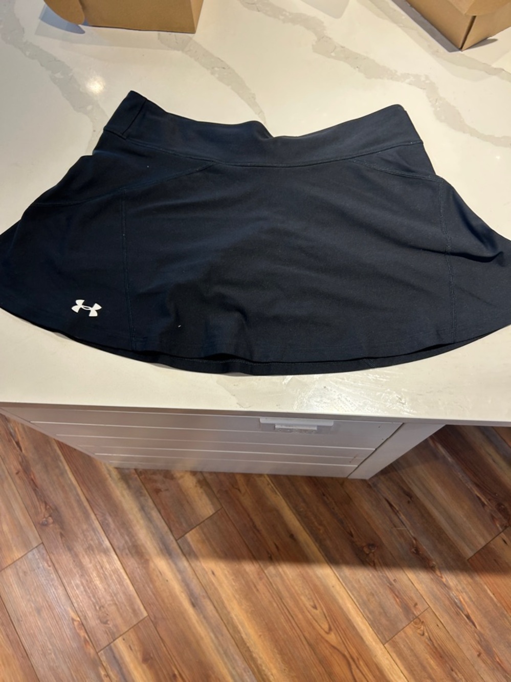 Under Armour Women's Black Athletic Skater Skort